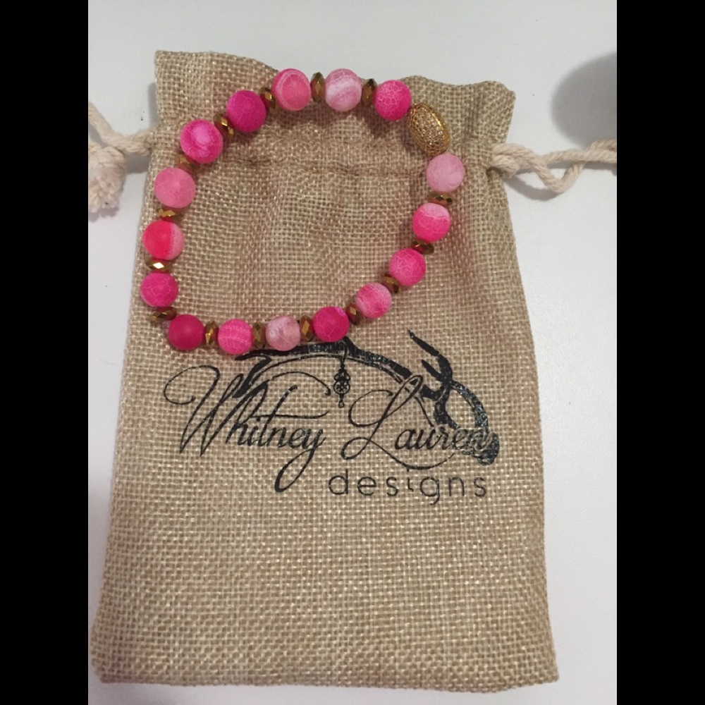 Whitney Lauren’s design bracelet/anklet